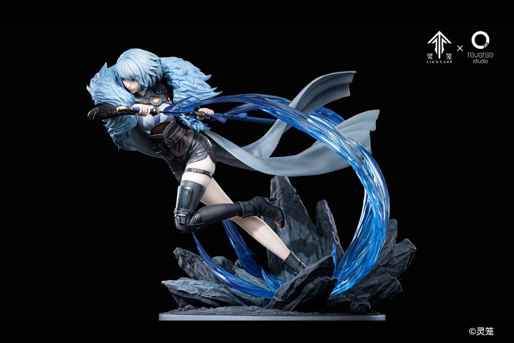 PREORDINE+ CHIUSO 05/2025 Ling Cage: Incarnation Statue 1/7 Bai Yuekui 25 cm