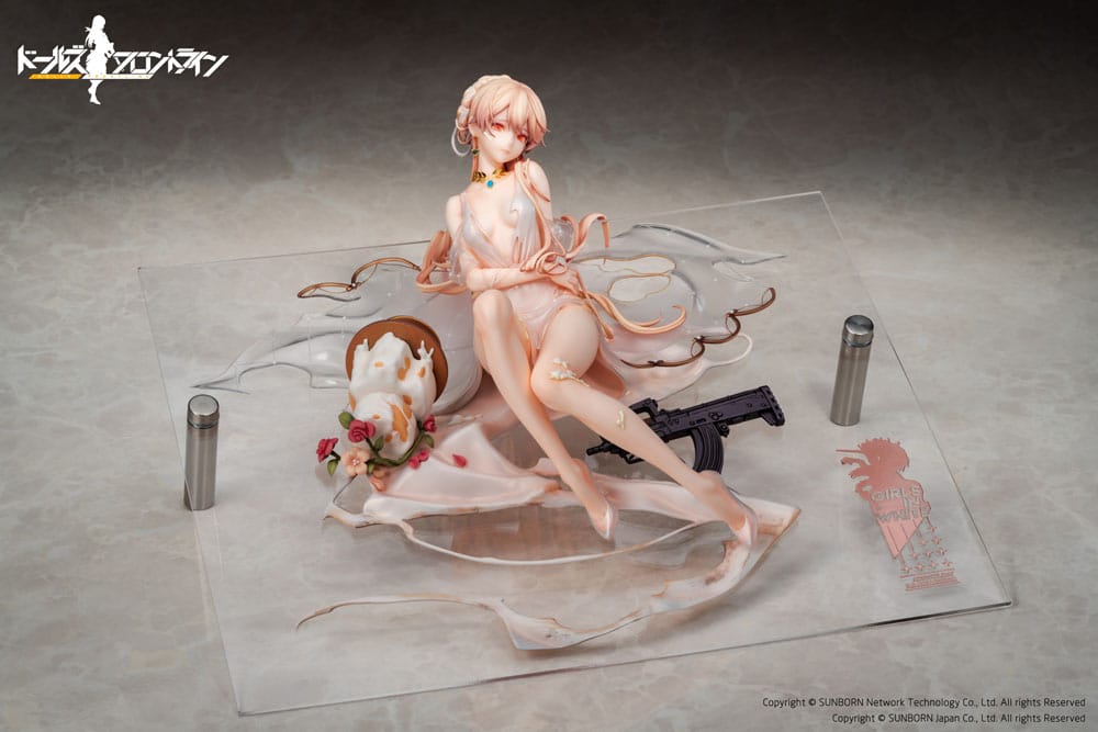 PREORDINE 12/2025 Girls Frontline OTs-14 Divinely-Favoured Beauty Heavy Damage Ver. 14 cm Statue 1/7 (PREORDINE NON CANCELLABILE)