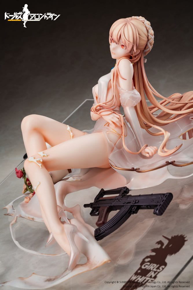 PREORDINE 12/2025 Girls Frontline OTs-14 Divinely-Favoured Beauty Heavy Damage Ver. 14 cm Statue 1/7 (PREORDINE NON CANCELLABILE)