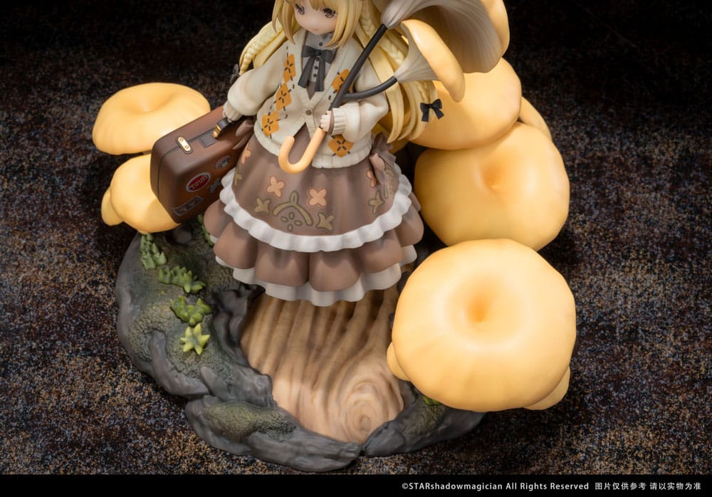PREORDINE CHIUSO 03/2026 The Mushroom Girls Statue 1/1 Series No.3 Pleurotus Citrinopileatus 24 cm (PREORDINE NON CANCELLABILE)