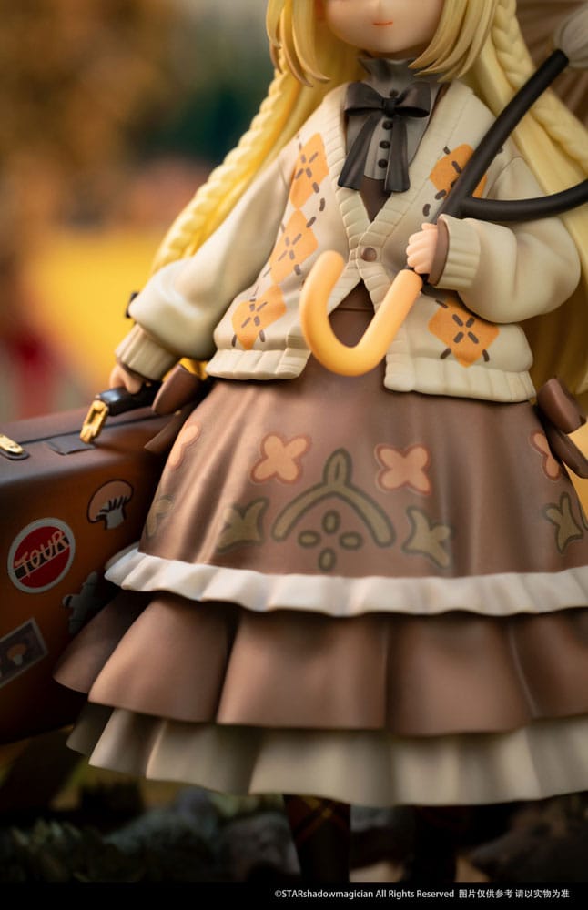 PREORDINE CHIUSO 03/2026 The Mushroom Girls Statue 1/1 Series No.3 Pleurotus Citrinopileatus 24 cm (PREORDINE NON CANCELLABILE)