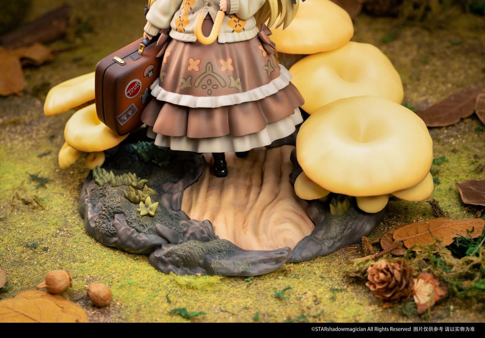 PREORDINE CHIUSO 03/2026 The Mushroom Girls Statue 1/1 Series No.3 Pleurotus Citrinopileatus 24 cm (PREORDINE NON CANCELLABILE)