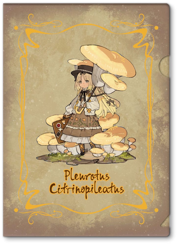 PREORDINE CHIUSO 03/2026 The Mushroom Girls Statue 1/1 Series No.3 Pleurotus Citrinopileatus 24 cm (PREORDINE NON CANCELLABILE)