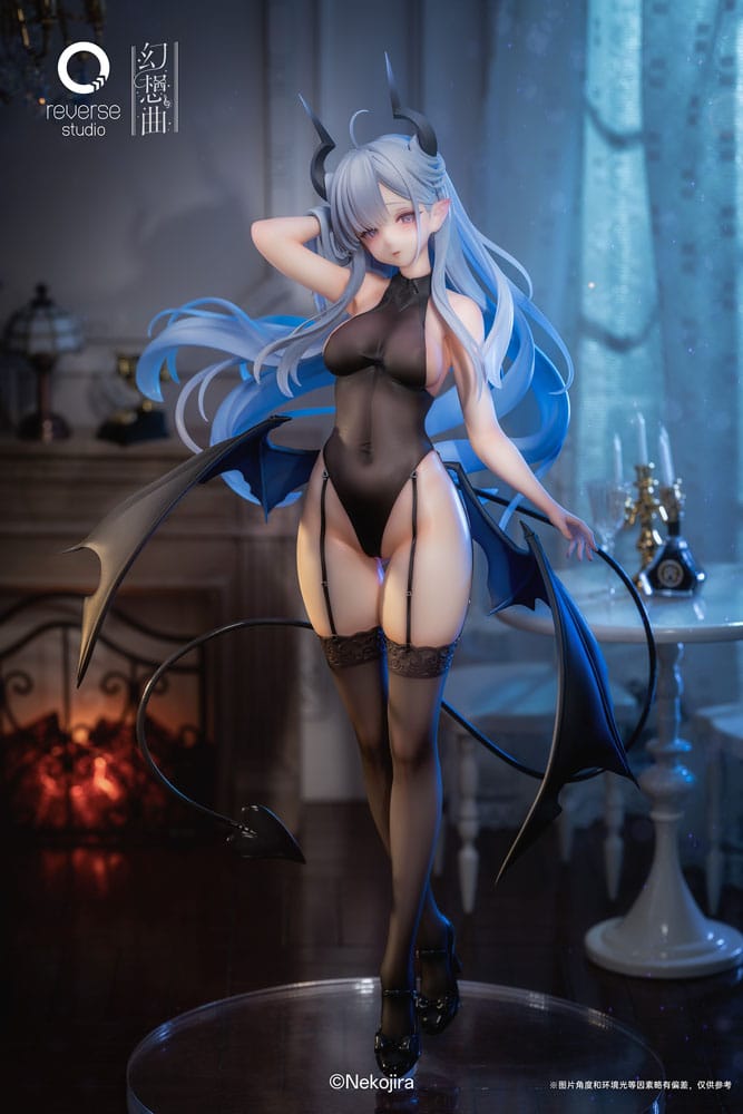 PREORDINE+ 02/2027 Original Character Fantasias Series Statue 1/6 Thea-chan Apprentice Succubus Ver. (Underwear Edition) 29 cm