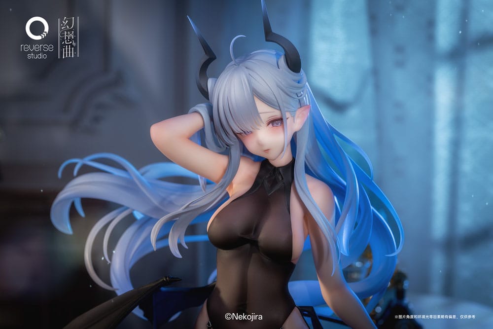 PREORDINE+ 02/2027 Original Character Fantasias Series Statue 1/6 Thea-chan Apprentice Succubus Ver. (Underwear Edition) 29 cm