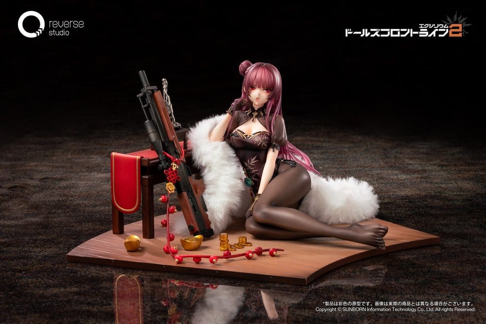 PREORDINE+ 07/2027 (NON CANCELLABILE) Girls´ Frontline 2: Exilium Statue 1/6 Makiatto: Embroidered Bamboo, Blooming Shadows Ver. 13 cm