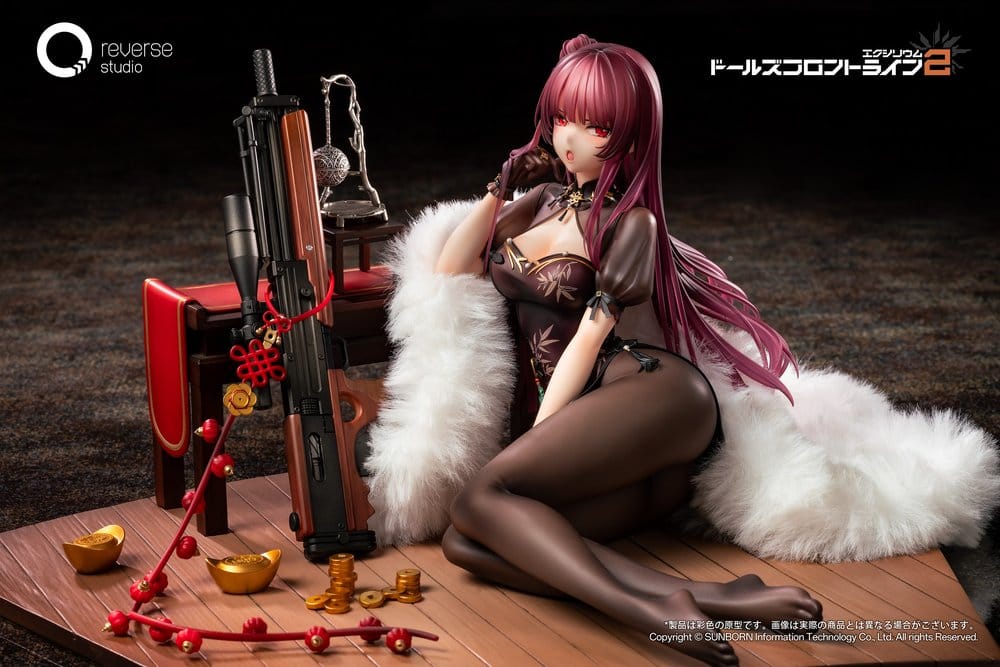 PREORDINE+ 07/2027 (NON CANCELLABILE) Girls´ Frontline 2: Exilium Statue 1/6 Makiatto: Embroidered Bamboo, Blooming Shadows Ver. 13 cm