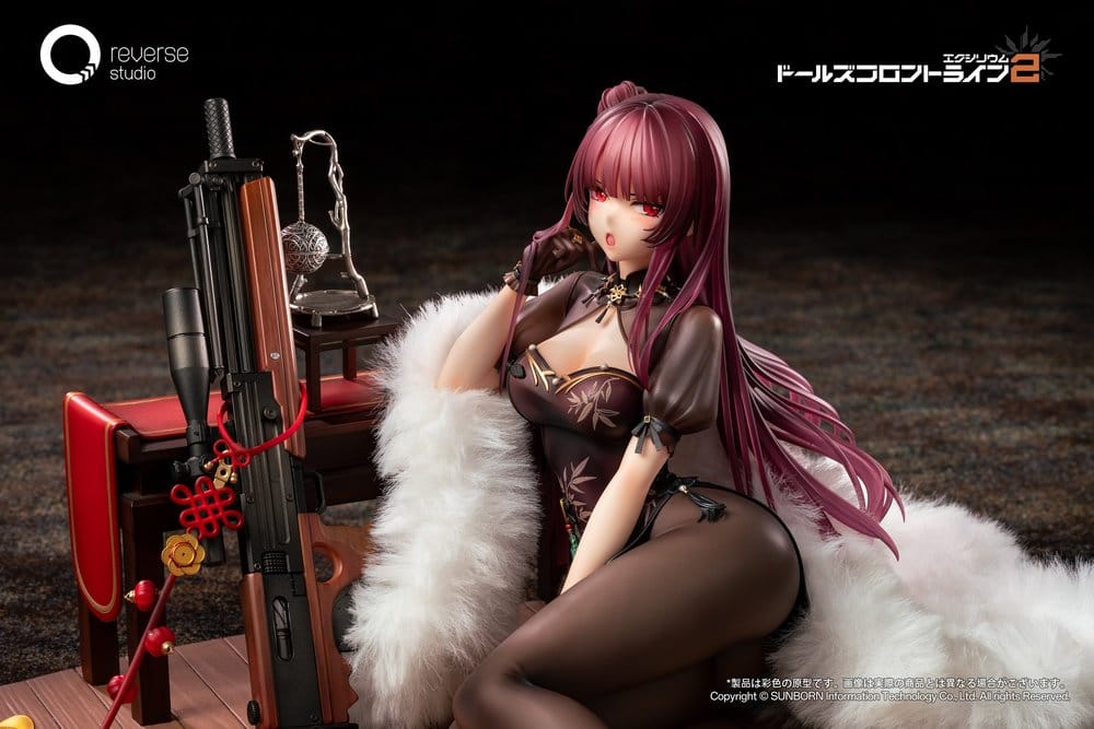 PREORDINE+ 07/2027 (NON CANCELLABILE) Girls´ Frontline 2: Exilium Statue 1/6 Makiatto: Embroidered Bamboo, Blooming Shadows Ver. 13 cm