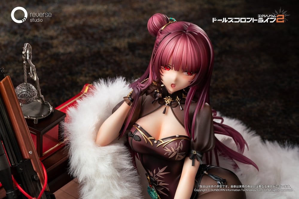 PREORDINE+ 07/2027 (NON CANCELLABILE) Girls´ Frontline 2: Exilium Statue 1/6 Makiatto: Embroidered Bamboo, Blooming Shadows Ver. 13 cm