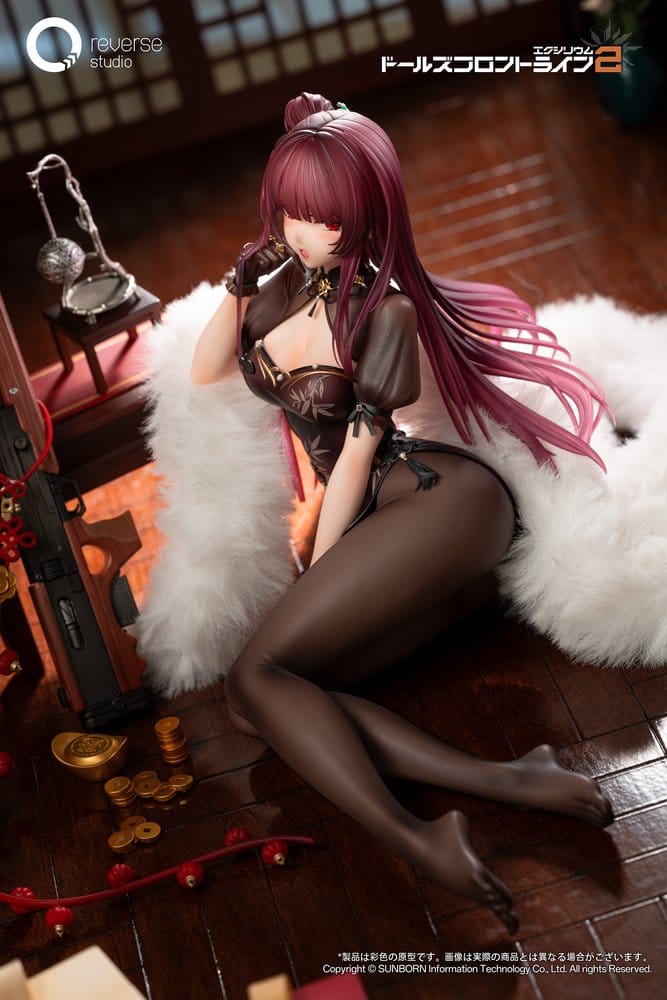 PREORDINE+ 07/2027 (NON CANCELLABILE) Girls´ Frontline 2: Exilium Statue 1/6 Makiatto: Embroidered Bamboo, Blooming Shadows Ver. 13 cm