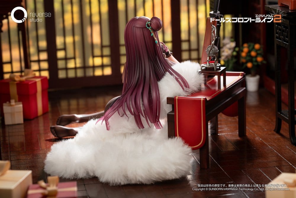 PREORDINE+ 07/2027 (NON CANCELLABILE) Girls´ Frontline 2: Exilium Statue 1/6 Makiatto: Embroidered Bamboo, Blooming Shadows Ver. 13 cm