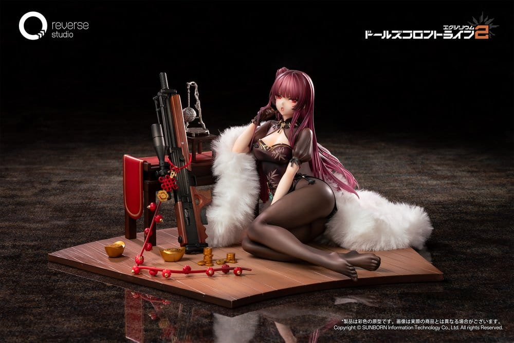 PREORDINE+ 07/2027 (NON CANCELLABILE) Girls´ Frontline 2: Exilium Statue 1/6 Makiatto: Embroidered Bamboo, Blooming Shadows Ver. 13 cm