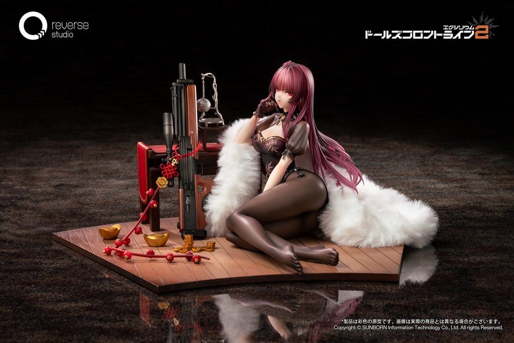PREORDINE+ 07/2027 (NON CANCELLABILE) Girls´ Frontline 2: Exilium Statue 1/6 Makiatto: Embroidered Bamboo, Blooming Shadows Ver. 13 cm