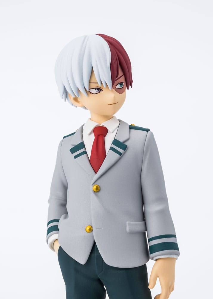 SU ORDINAZIONE My Hero Academia Adokenette PVC Statue Shoto Todoroki 14 cm 
