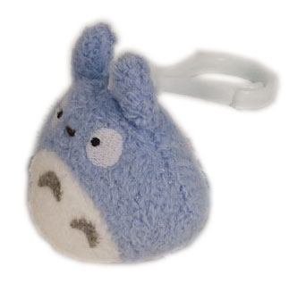 MADE TO ORDER Mein Nachbar Totoro Plüsch Rucksack Clip Totoro blau 6 cm