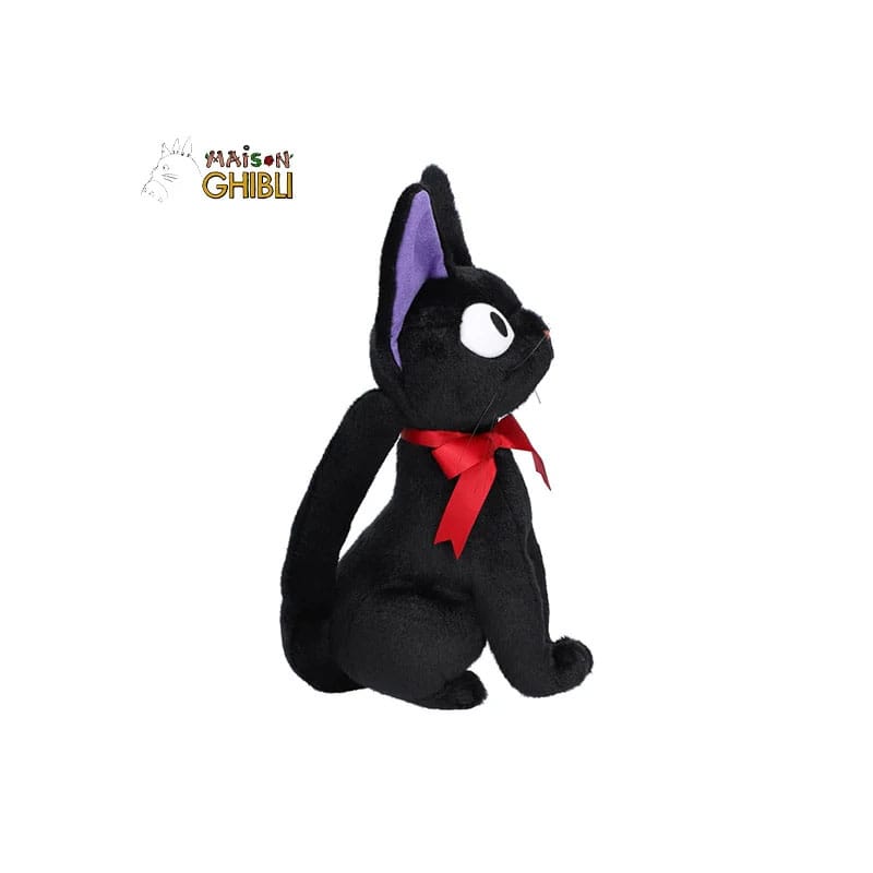 SU ORDINAZIONE Kiki's Delivery Service Plush Figure Jiji Sitting M 32 cm