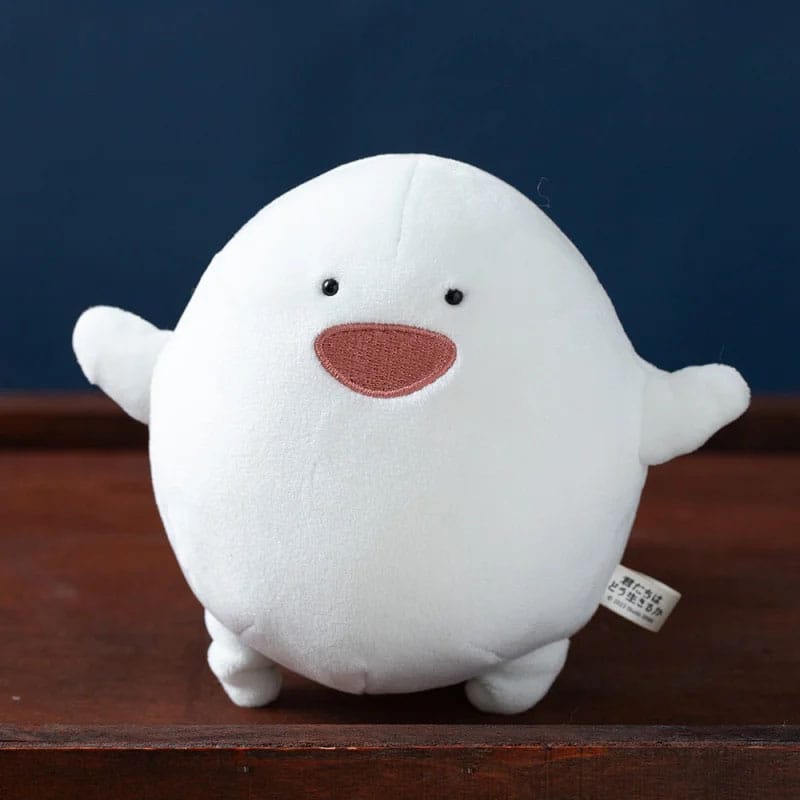 SU ORDINAZIONE The Boy and the Heron Plush Figure Warawara Laughing 14 cm