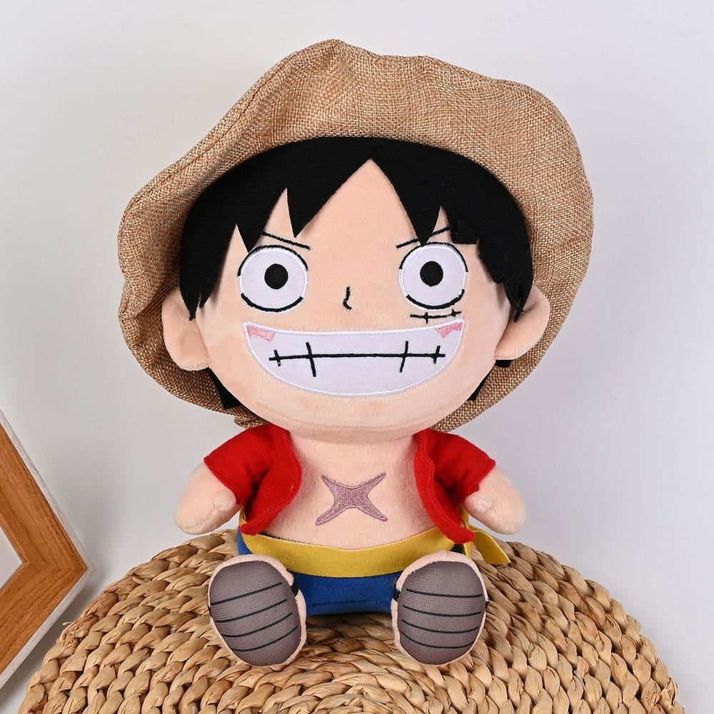 SU ORDINAZIONE One Piece Plush Figure Monkey D. Luffy Gear 5 New World Ver. 20 cm