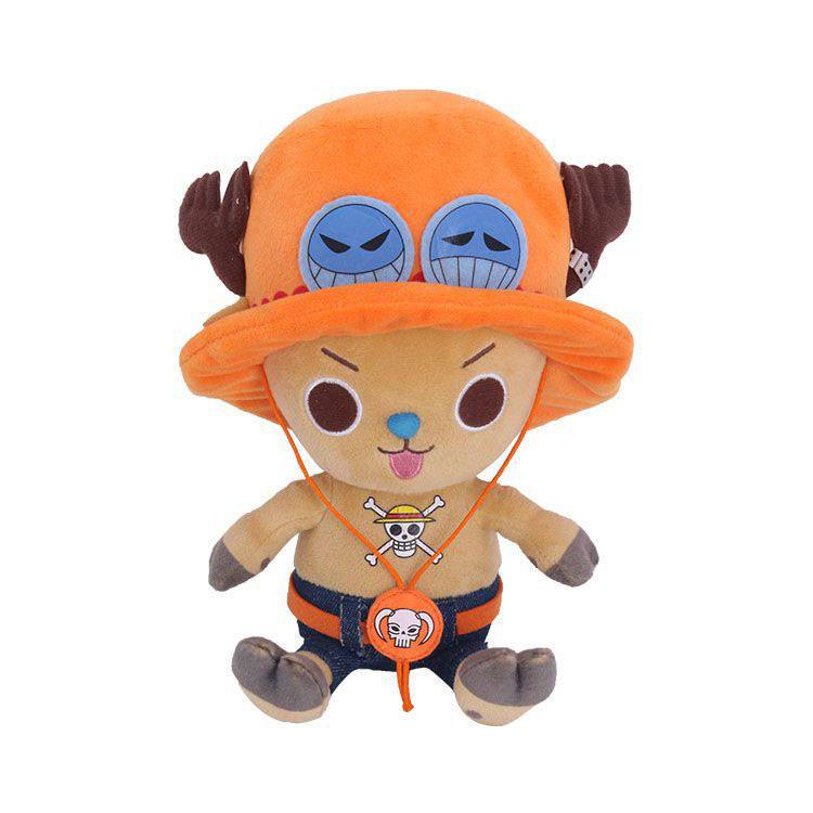 SU ORDINAZIONE One Piece Plush Figure Chopper x Ace 20 cm