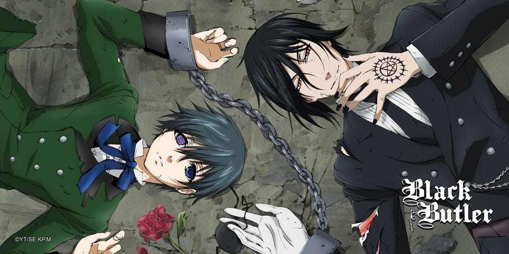 SU ORDINAZIONE Black Butler XXL Mousepad Ciel x Sebastian *PREZZO SPECIALE* ESAURITO