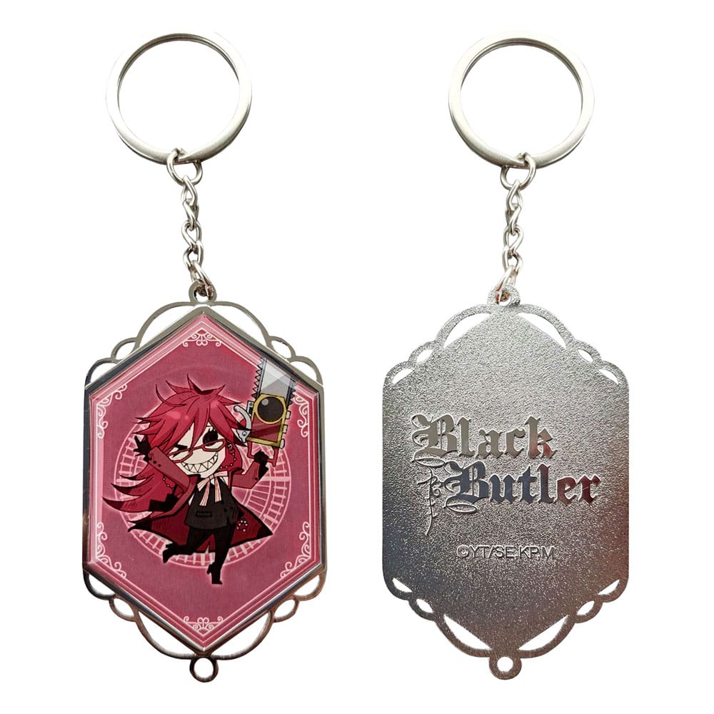 SU ORDINAZIONE Black Butler PVC Keychain Grell