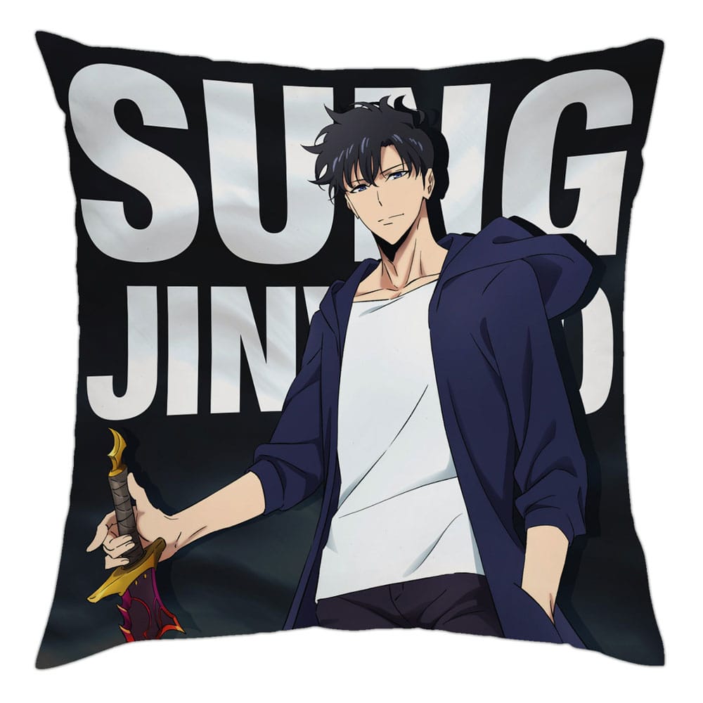 SU ORDINAZIONE Solo Leveling Pillow Sung Jin-Woo 40 x 40 cm