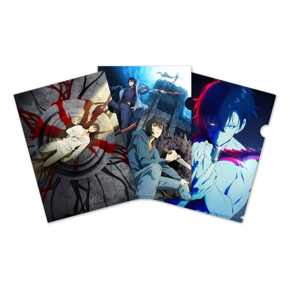 SU ORDINAZIONE Solo Leveling Clearfile 3-Set