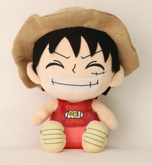 AUF BESTELLUNG One Piece Plüschfigur Ruffy 25 cm