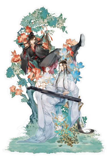 MADE TO ORDER Grandmaster of Demonic Cultivation Acrylic Stand Wei Wuxian &amp; Lan Wangji Lin Lu Wen Ge Ver. 26 cm