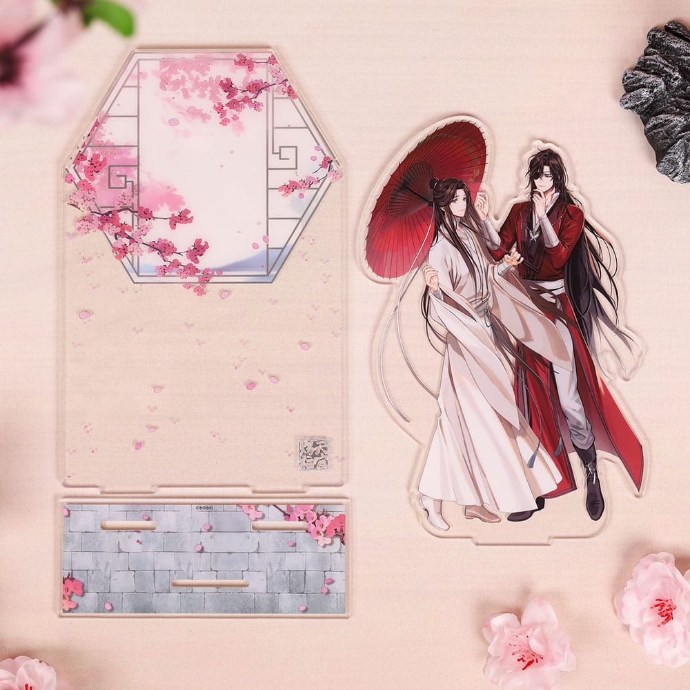 SU ORDINAZIONE Heaven Official's Blessing Acrylic Stand Blooming Flowers, Enchanted Heart 20 cm     