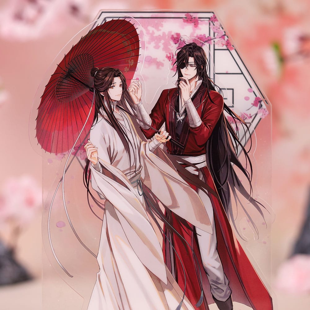 SU ORDINAZIONE Heaven Official's Blessing Acrylic Stand Blooming Flowers, Enchanted Heart 20 cm     