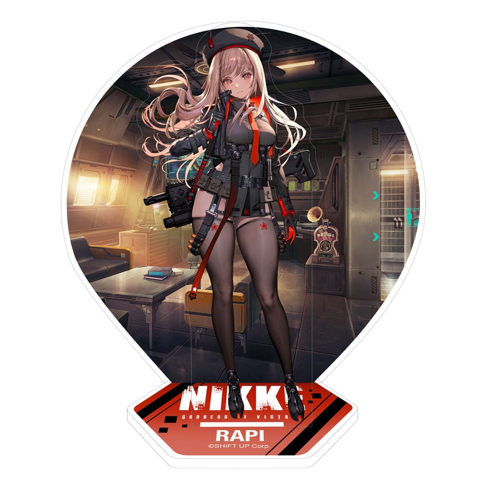 MADE TO ORDER Goddess of Victory: Nikke Acrylic Diorama Rapi 18 cm