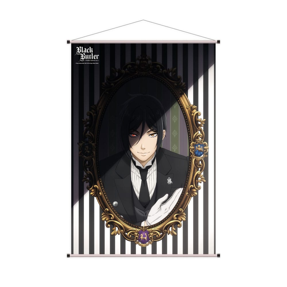 MADE TO ORDER Black Butler Wallscroll Sebastian Season 4 60 x 90 cm