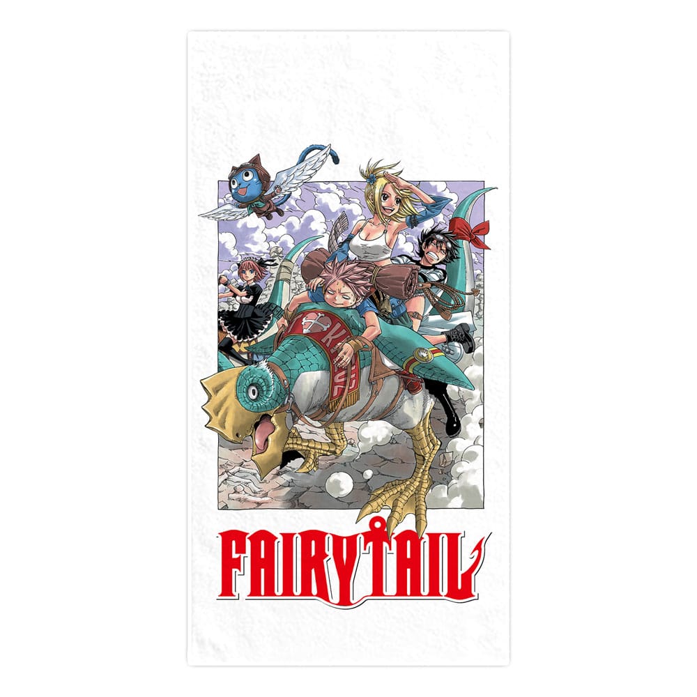 SU ORDINAZIONE Fairy Tail Towel Exploring 150 x 75 cm *PREZZO SPECIALE*