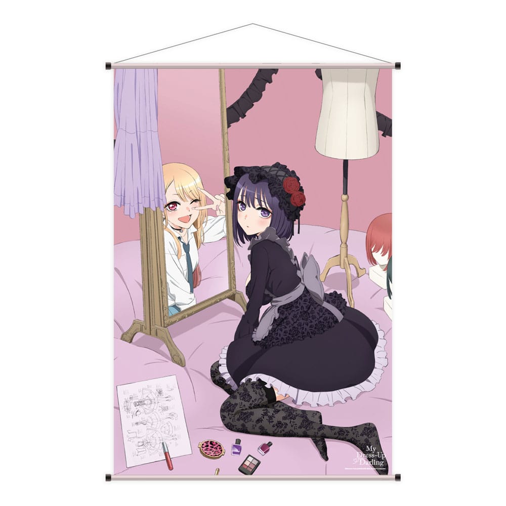 SU ORDINAZIONE My Dress-Up Darling Wallscroll Marin Shizuku Cosplay 60 x 90 cm