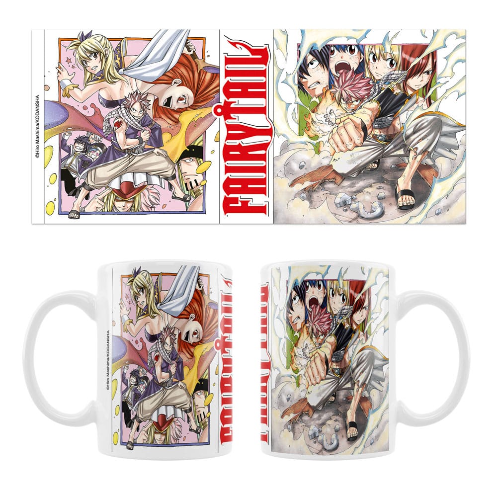 SU ORDINAZIONE Fairy Tail Ceramic Mug Natsu Manga Style ESAURITO