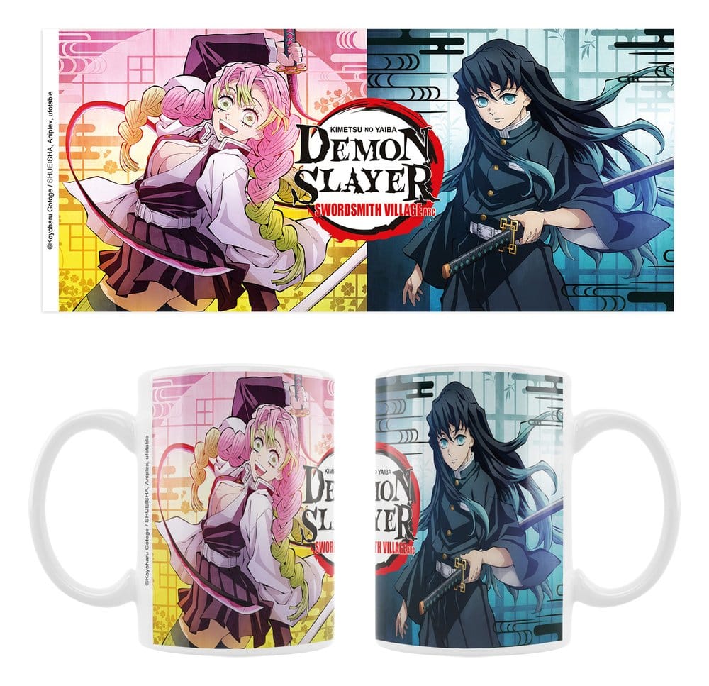 🧪 LAB | SU ORDINAZIONE Demon Slayer: Kimetsu no Yaiba Mug Mitsuri & Muichiro