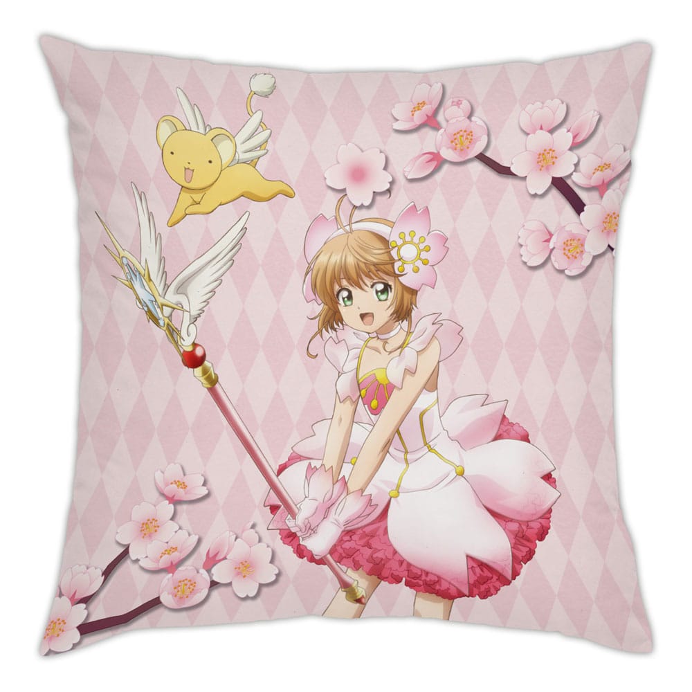 SU ORDINAZIONE Cardcaptor Sakura Clear Card Pillow Blooming Spring 35 x 35 cm