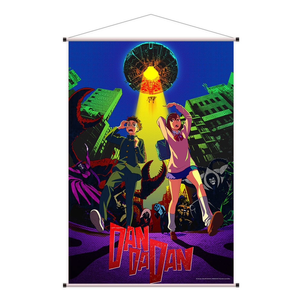 SU ORDINAZIONE Dandadan Wallscroll Okarun & Momo 60 x 90 cm   