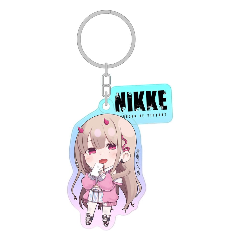 SU ORDINAZIONE Goddess of Victory: Nikke Acrylic Keychain Viper Holographic 7 cm