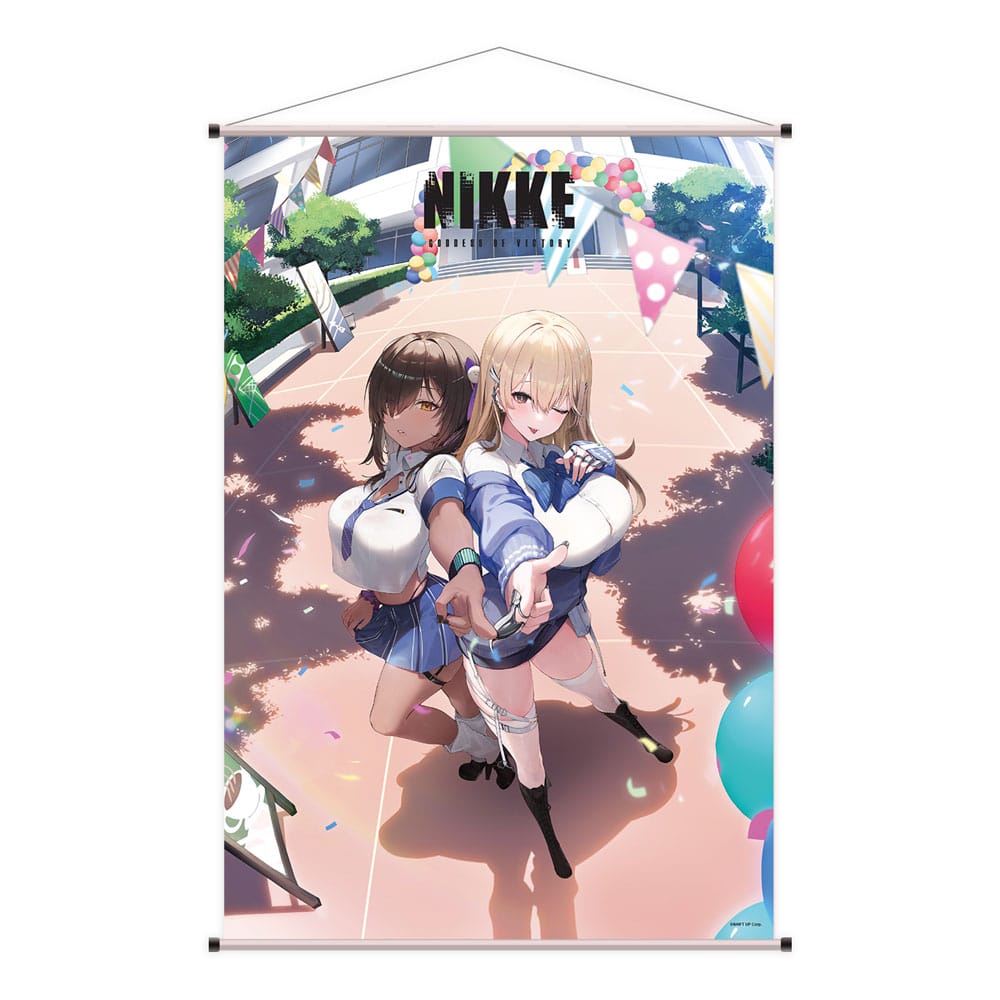 SU ORDINAZIONE Goddess of Victory: Nikke Wallscroll Naga & Tia 60 x 90 cm