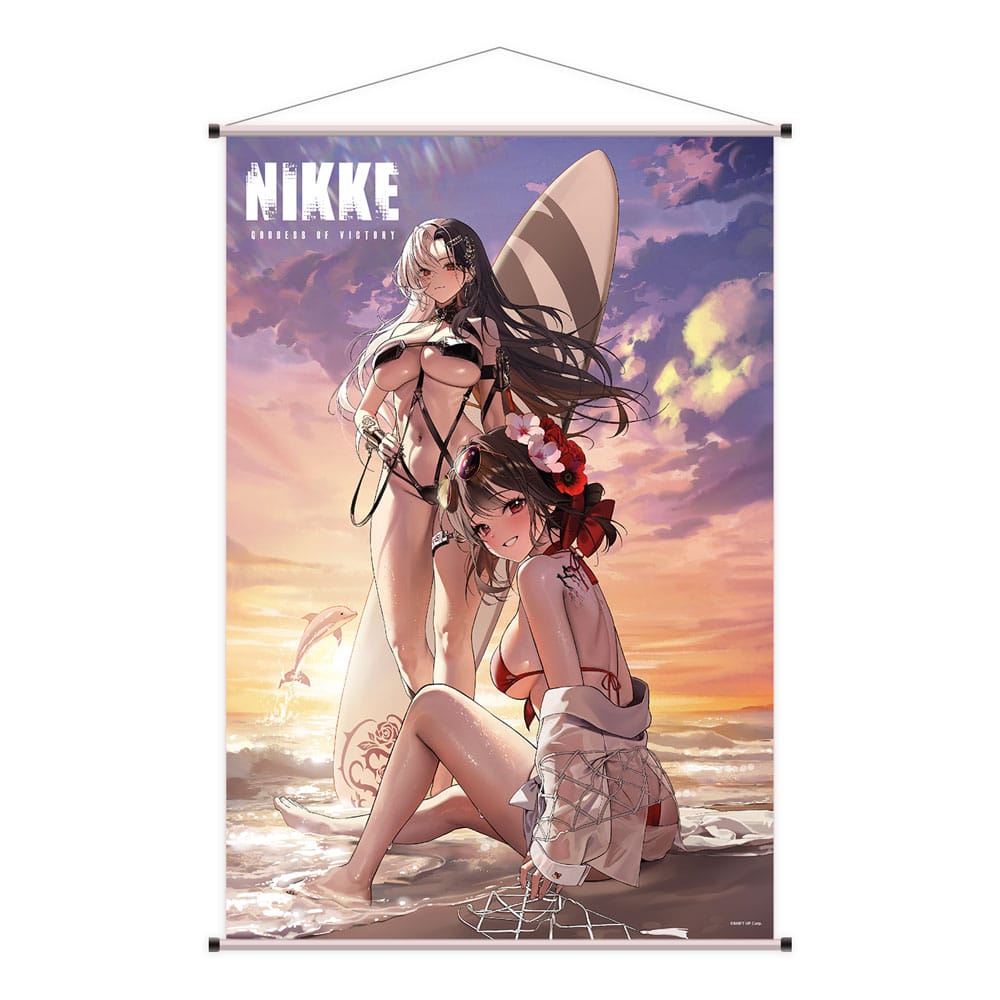 SU ORDINAZIONE Goddess of Victory: Nikke Wallscroll Rosanna & Sakura 60 x 90 cm
