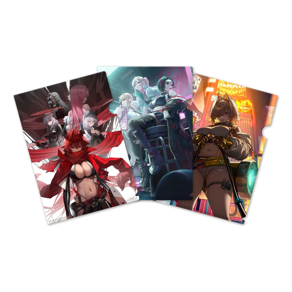 SU ORDINAZIONE Goddess of Victory: Nikke Clearfile 3-Set