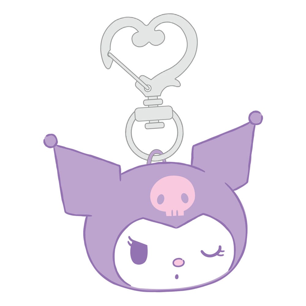 SU ORDINAZIONE Sanrio Plush Keychain Kuromi