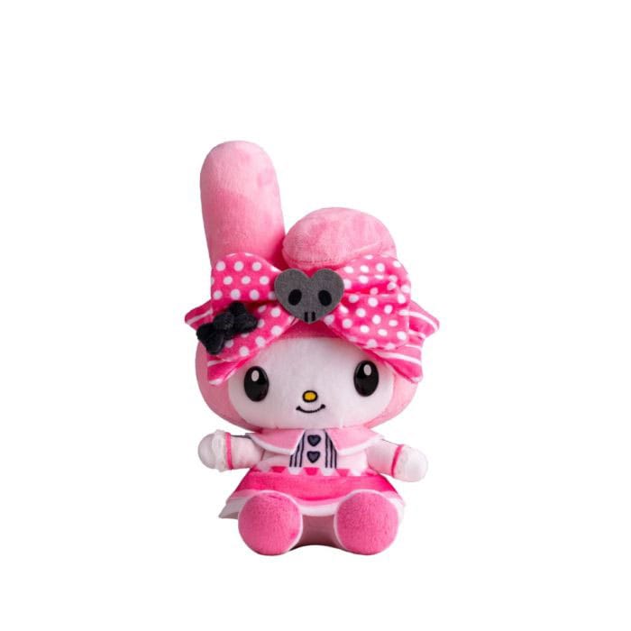 SU ORDINAZIONE Sanrio Plush Figure My Melody Pink Black Party Anniversary Edition M 17 cm    