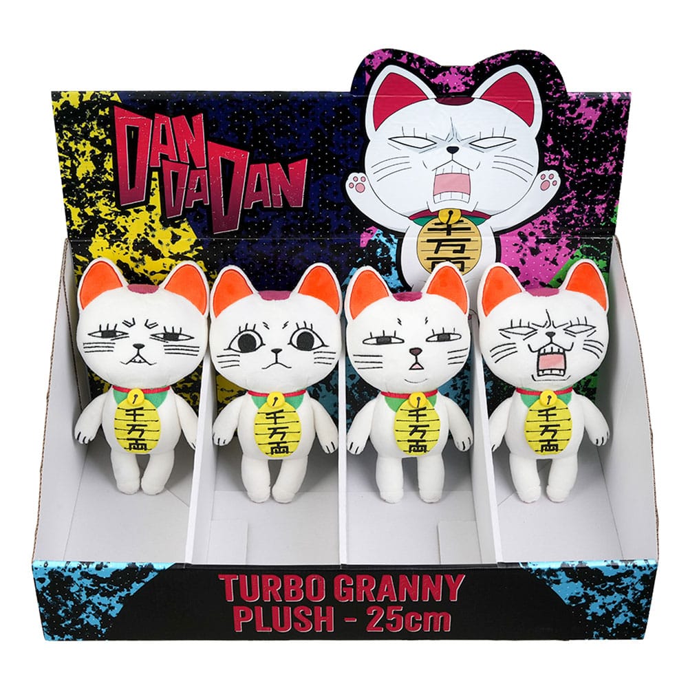 SU ORDINAZIONE Dandadan Plush Figures Turbo Granny  23 cm Display (12)