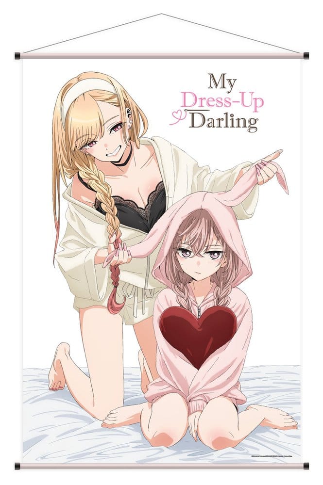SU ORDINAZIONE My Dress-Up Darling Wallscroll Marin & Sajuna 60 x 90 cm  