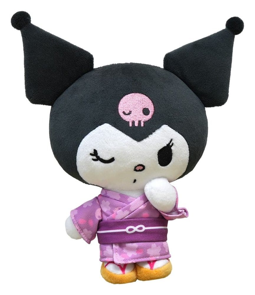 SU ORDINAZIONE Sanrio  Plush Figure Kuromi Kimono Version 22 cm        