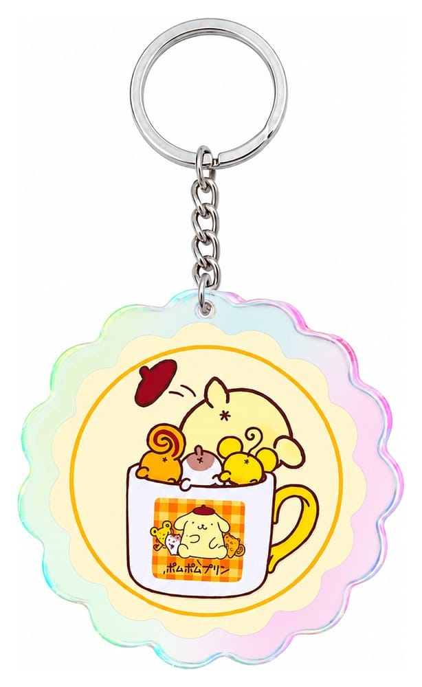 🧪 LAB | SU ORDINAZIONE Sanrio Acrylic Keychain Pompompurin 30th Anniversary Squishy Cute Purin 02