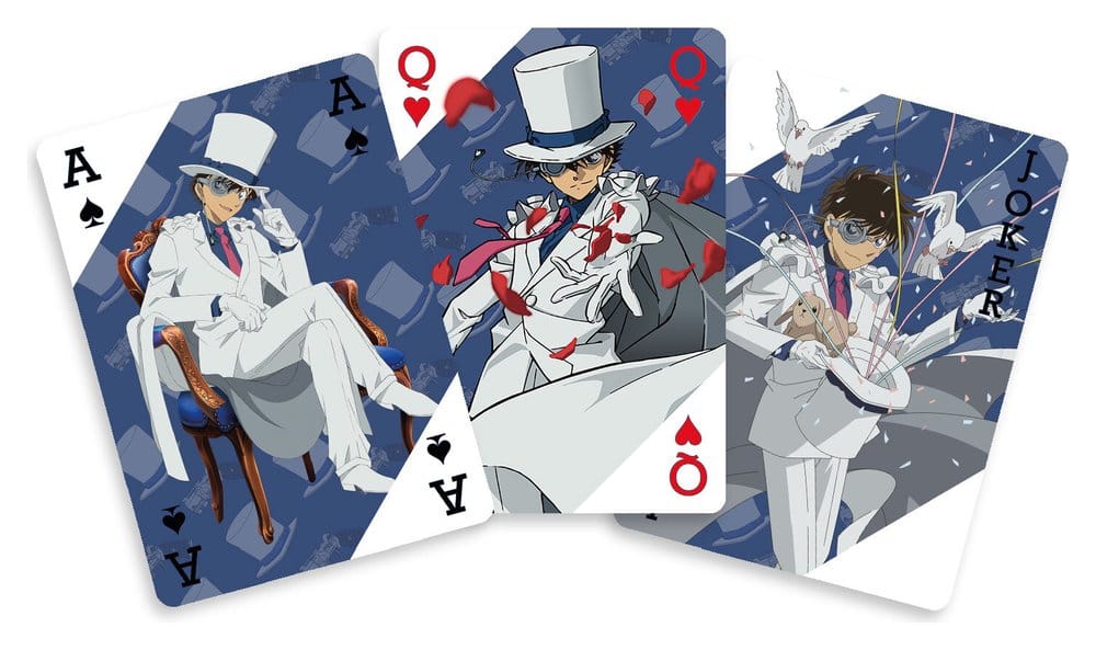 🧪 LAB | PREORDINE+ 05/2027 Detective Conan Playing Cards (Kaito Kid Edition)